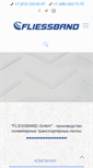 Mobile Screenshot of fliess-band.com